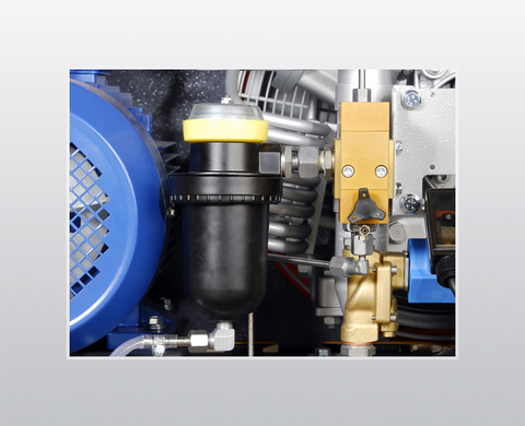 Automatic condensate drain incl. final pressure shutdown and control conforming to European CE standard Automatic condensate drain incl. final pressure shutdown and control conforming to European CE standard