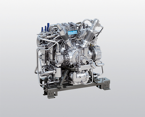 BAUER Hochdruck Kompressor GB 26.1 wassergekühlt